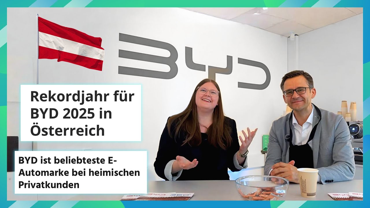 BYD dominiert in Österreich – der Chef erklärt, warum!🇦🇹