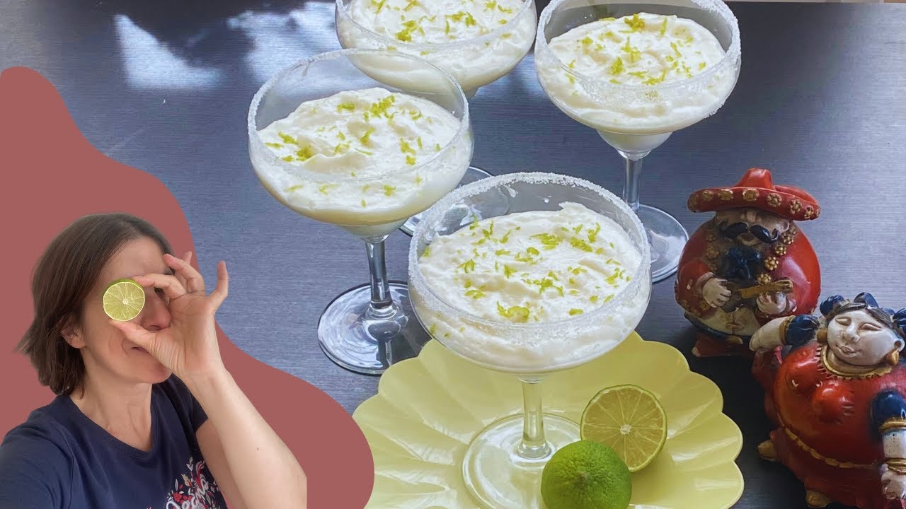 Margarita em Mousse - Uma Sobremesa Refrescante
