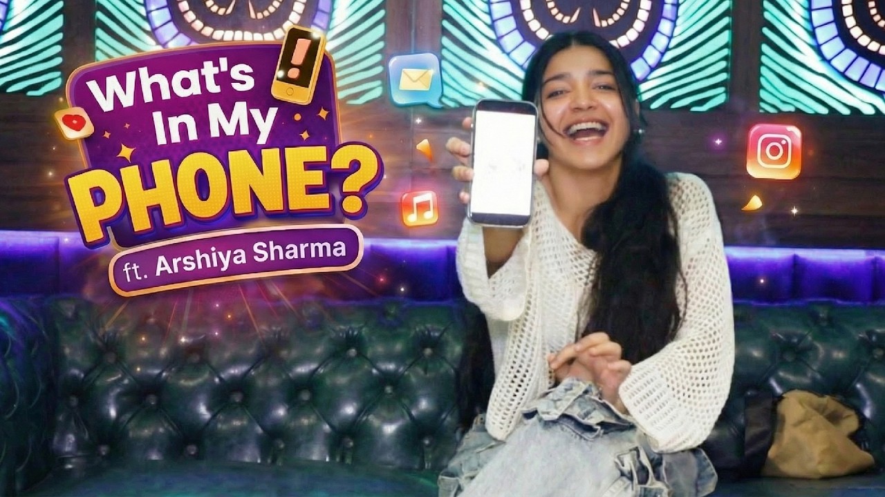 Arshiya Sharma aka Maira के साथ Whats In My Phone Segment | Yeh Rishta Kya Kehlata Hai