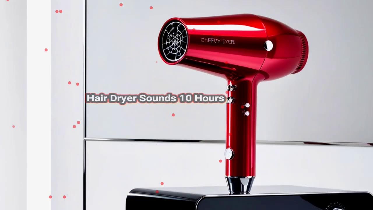 White Noise for Babies – Blow Dryer ASMR - Soft Night White Noise