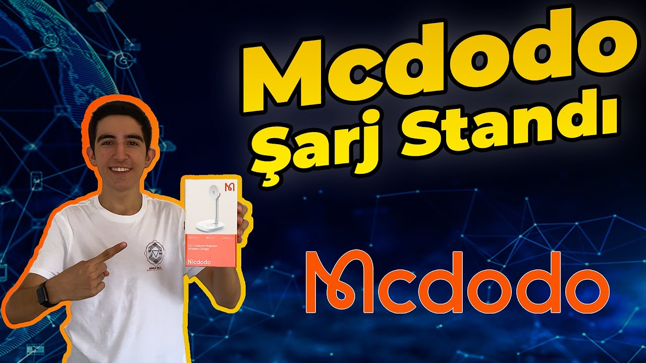 Mcdodo'nun 2in1 Kablosuz Şarj Standını İnceledim! - Mcdodo İnceleme!