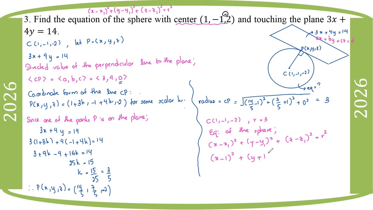# Grade 12 Math (2026 Math Journal - Ch 3 - Section D) 3,4