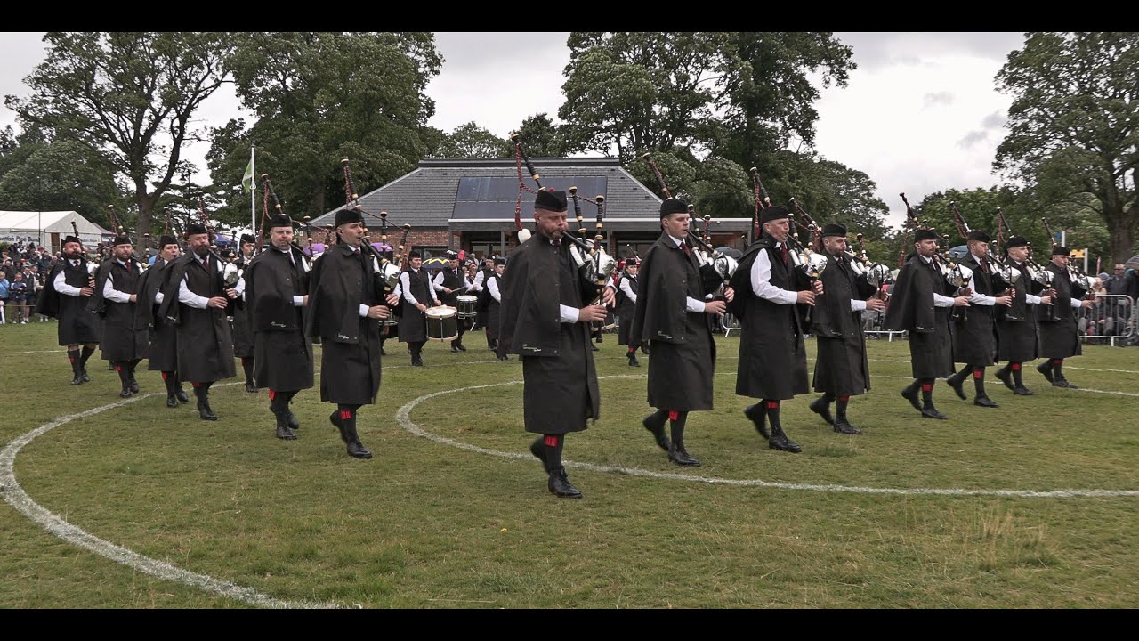 Scottish Power Pipe Band's Grade One Torwood Medley at the 2023 Scottish Championships in Dumbarton