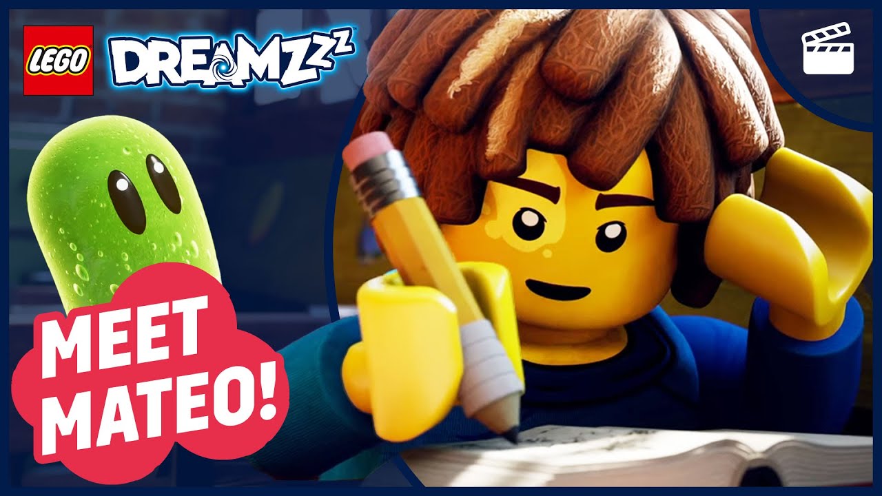 Mr. Oz Explains ✏️ Meet MATEO 🎨 | LEGO DREAMZzz Mini Movie