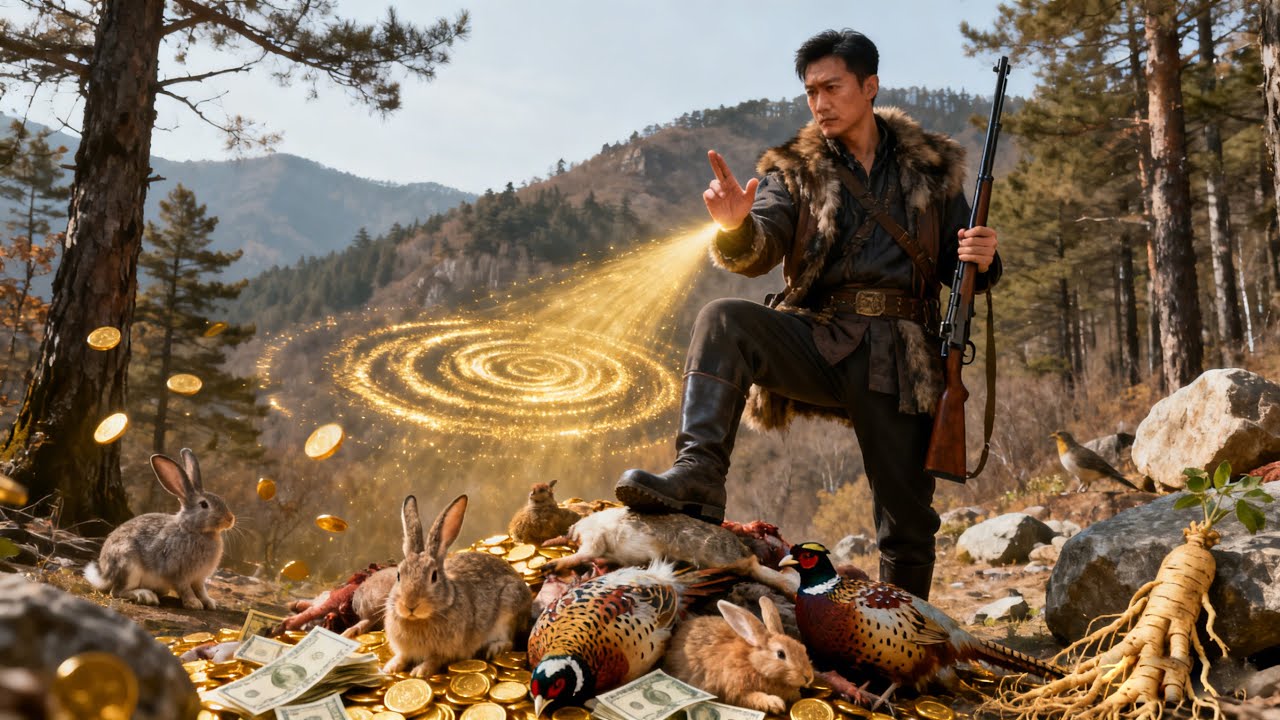 🔥重生狩獵巔峰：我能感知方圓十里所有野獸！開局挖出百年野參！#爽剧 #短剧 #古装 #神剧 #逆袭 #都市 #穿越 #系统