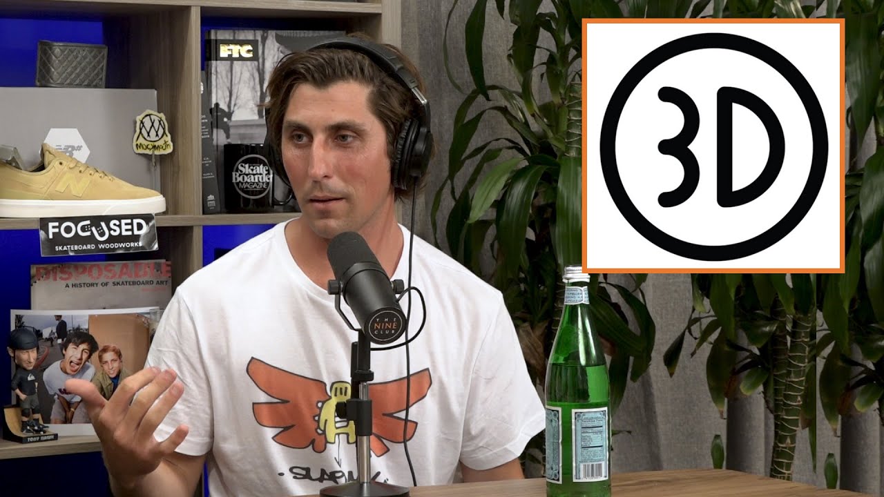 Brian Anderson Putting Him On 3D Skateboards - Tom Karangelov