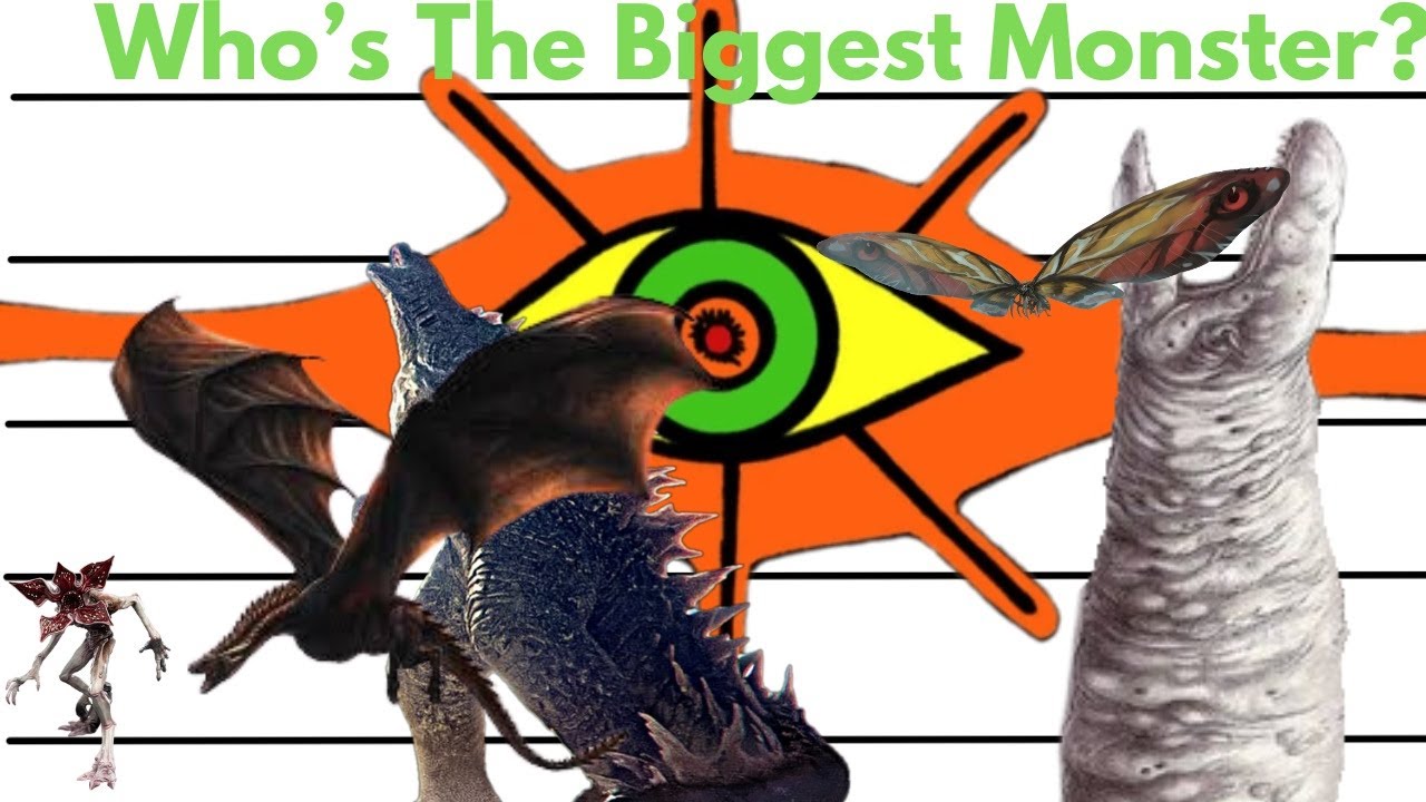 Monster Size Showdown : Comparing the Sizes of the Monsters From Movies, Series, Games, and Books!
