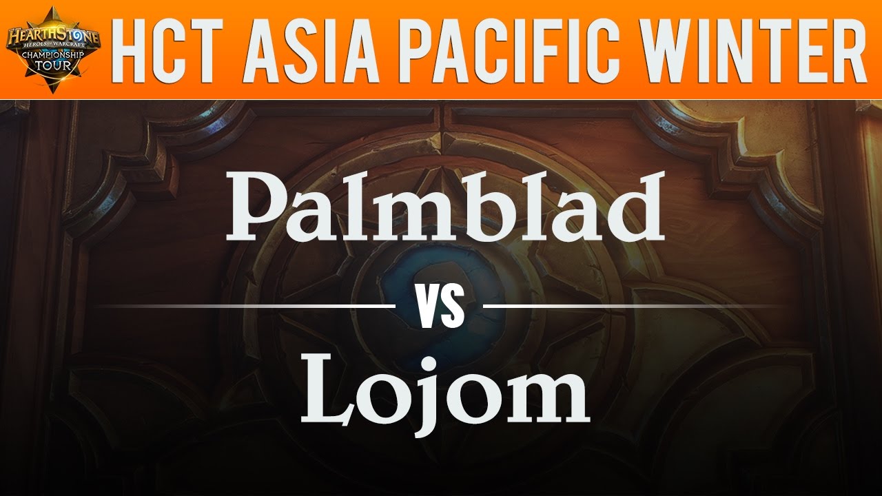 Palmblad vs Lojom - Hearthstone Championship Tour Asia Pacific 2017:  Swiss Round 4
