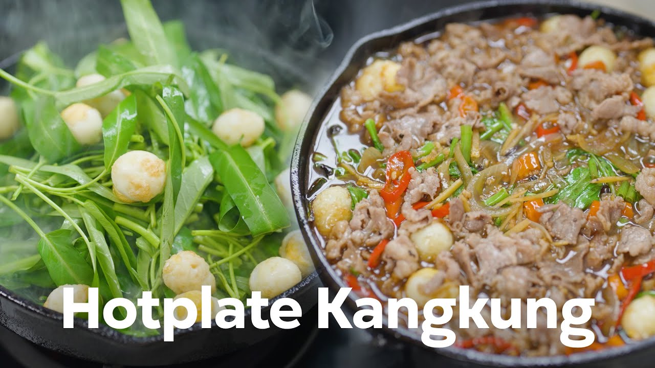 RESEP KANGKUNG HOTPLATE SAPI ! ALA RESTORAN CHINESE FOOD !