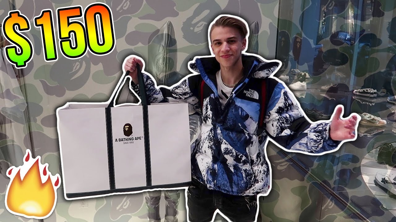 What Can $150 Buy at the Bape Store? (Clothes/Accessories)