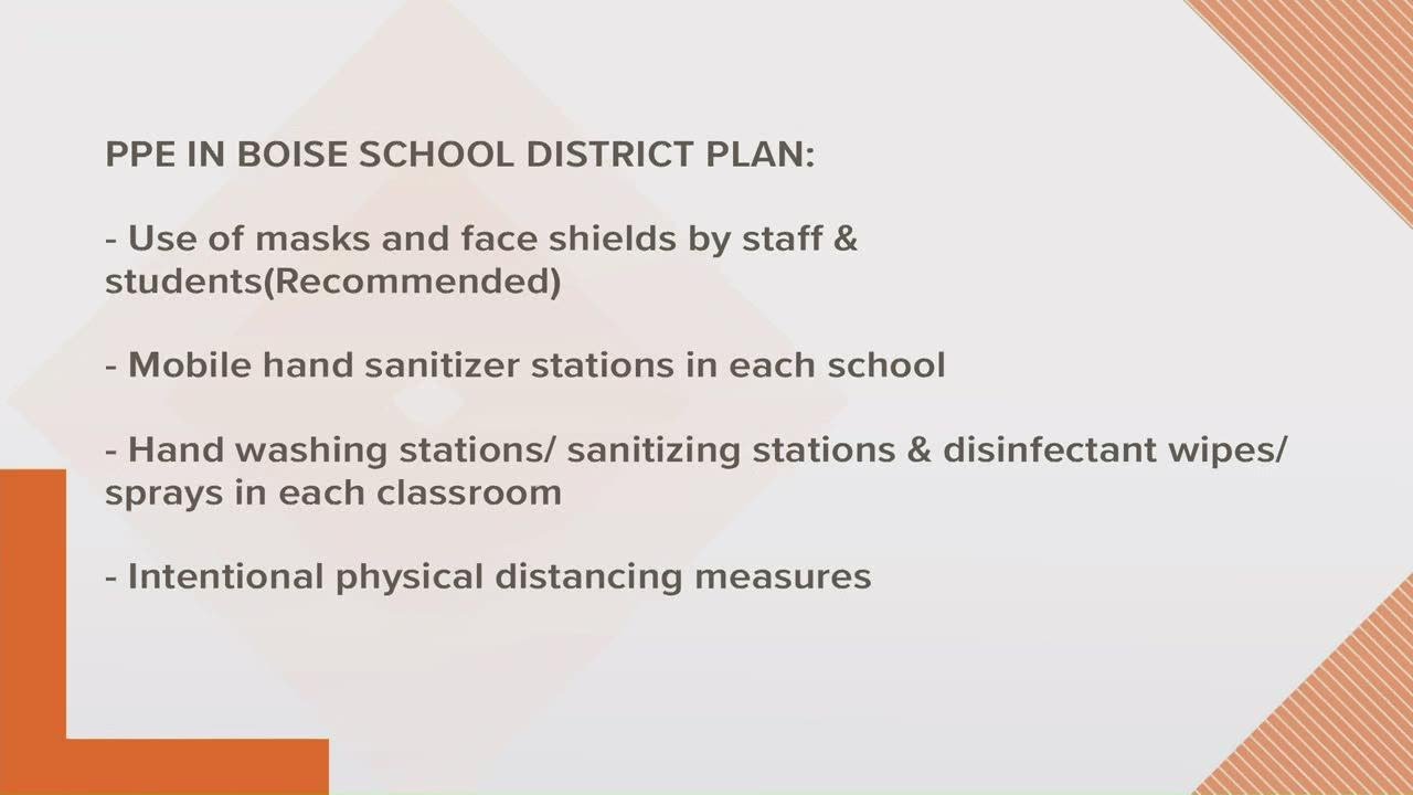 Boise school board approves Fall 2020 reopening plan