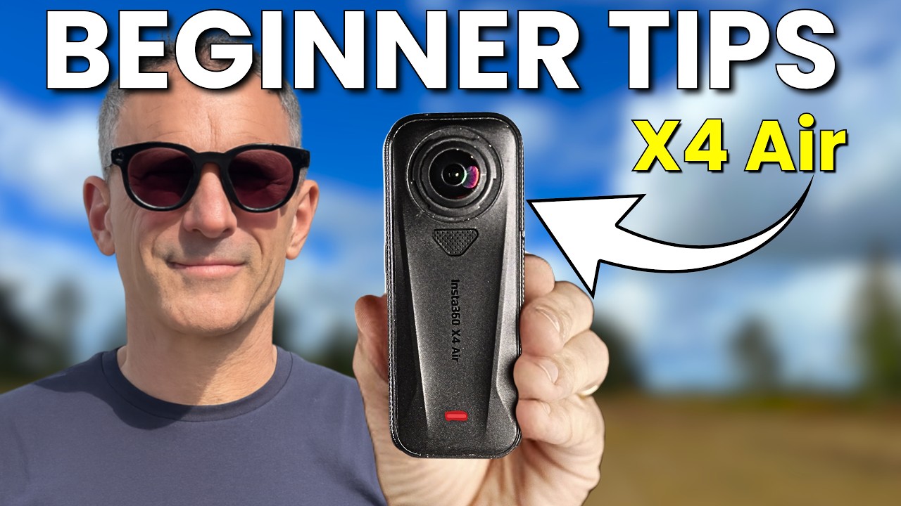 Советы и хитрости для новичков по insta360 X4 Air (не совершайте этих ошибок)