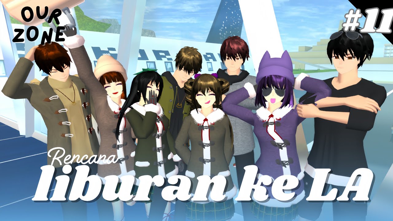 OUR ZONE #11 [Zea, vano and friends] || SAKURA SCHOOL SIMULATOR DRAMA 