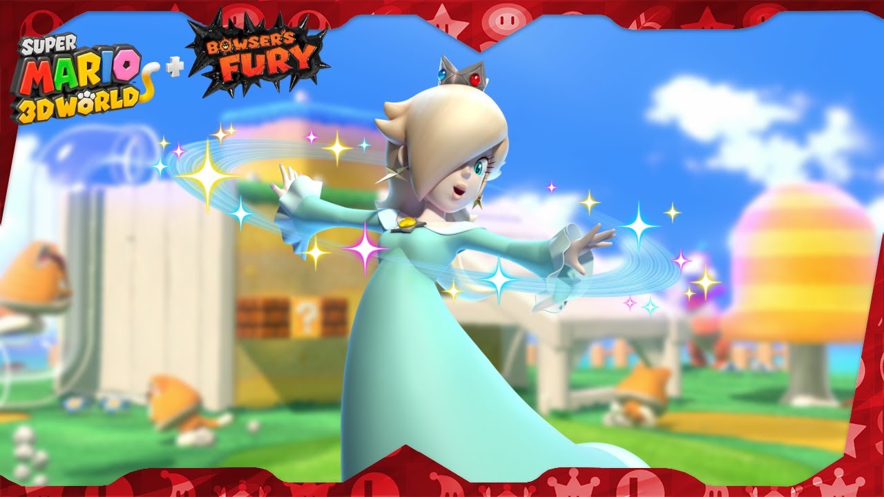 Super Mario 3D World for Switch ᴴᴰ Full Playthrough (All Green Stars & Stamps) Solo Rosalina