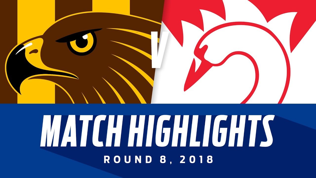Match Highlights: Hawthorn v Sydney | Round 8, 2018 | AFL