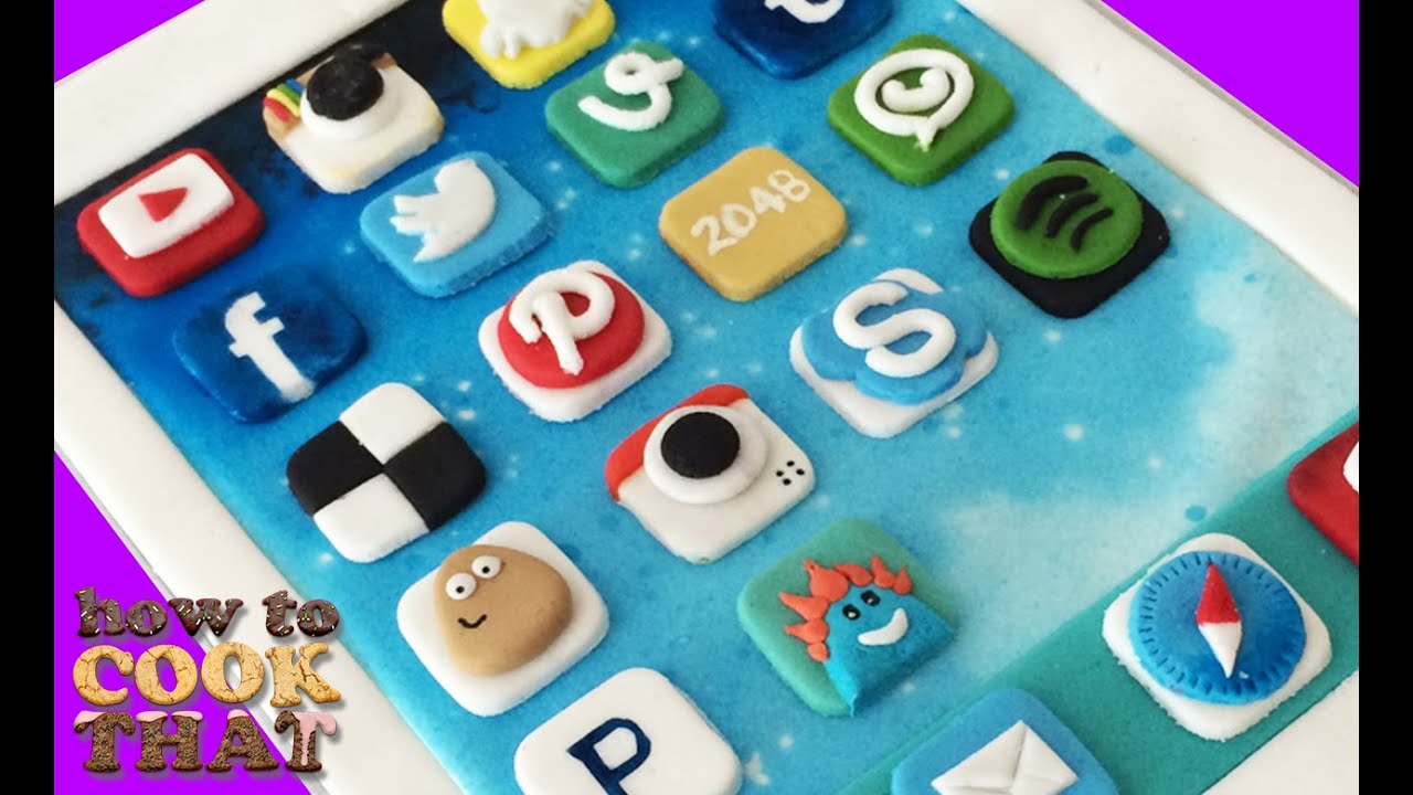 IPAD CAKE Best Apps HOW TO COOK THAT Ann Reardon