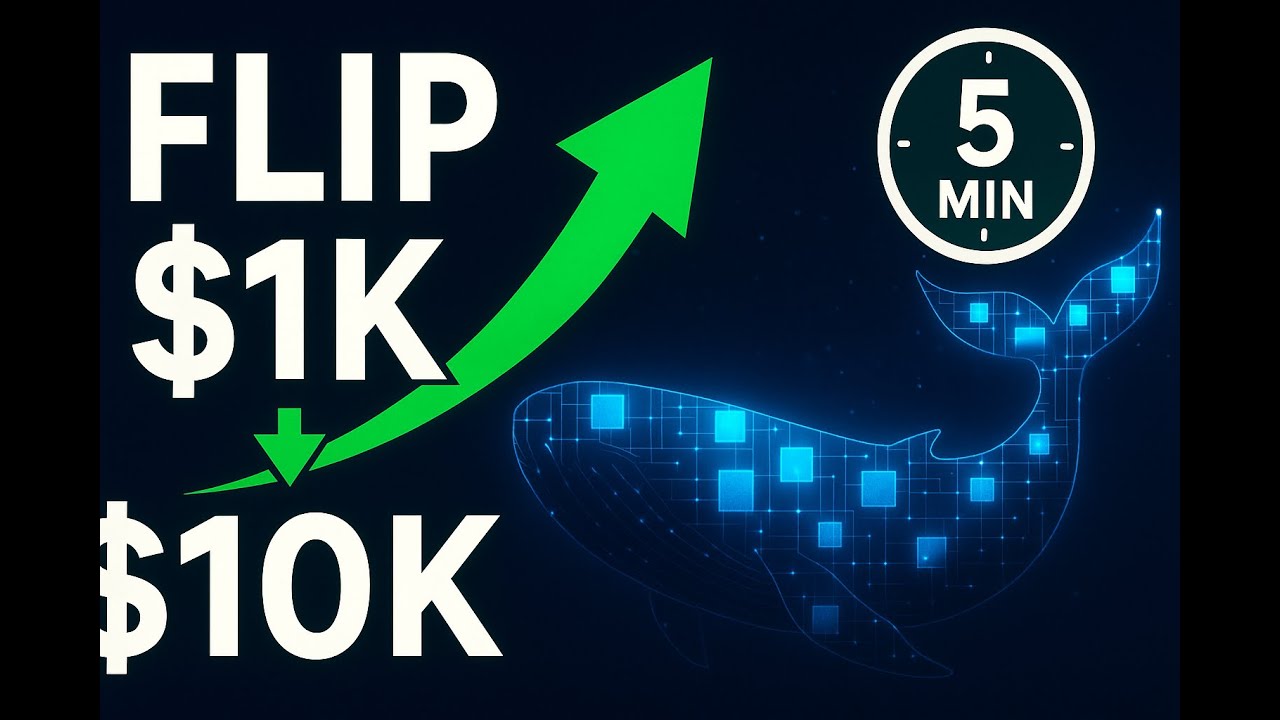 How to Track Crypto Whales in 5 Minutes and Flip $1,000 into $10,000
