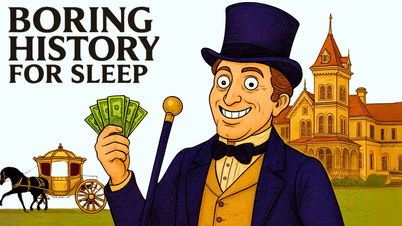 What Being a MILLIONAIRE Was Like in Victorian Times | Boring History for Sleep