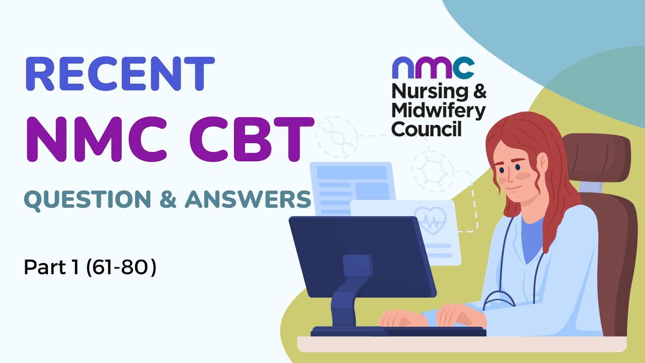 Пробный тест NMC CBT 1 (61–80) MCQ Примеры вопросов Недавний тест CBT