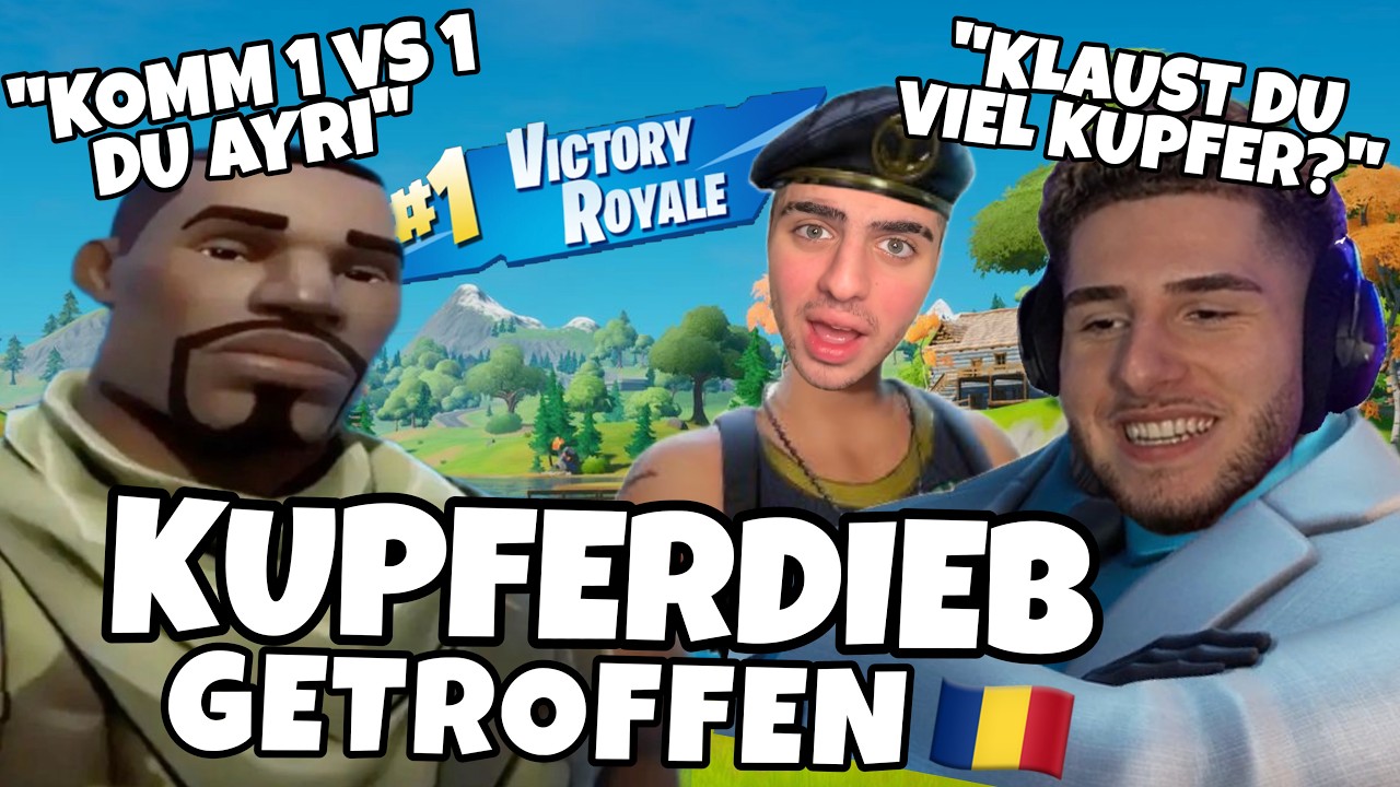 🇷🇴🤣 SEIN RUMÄNISCHER FREUND BEKLAUT IHN… | BACHELORBBY SPIELT FORTNITE MIT EMIRMONO
