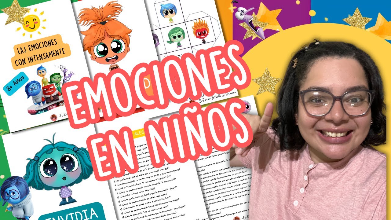 🌻ACTIVIDADES para trabajar las EMOCIONES en NIÑOS  /Inteligencia EMOCIONAL🌈