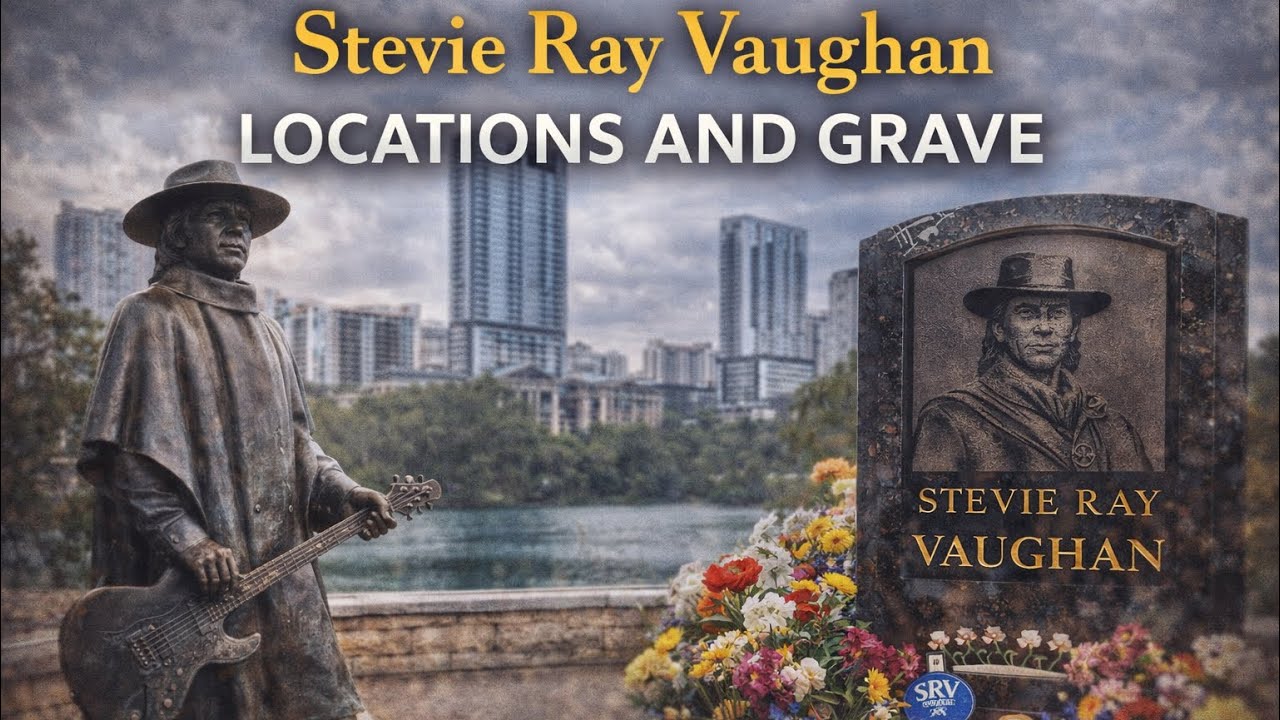 Famous Locations & Graves | Stevie Ray Vaughan | Dallas, TX