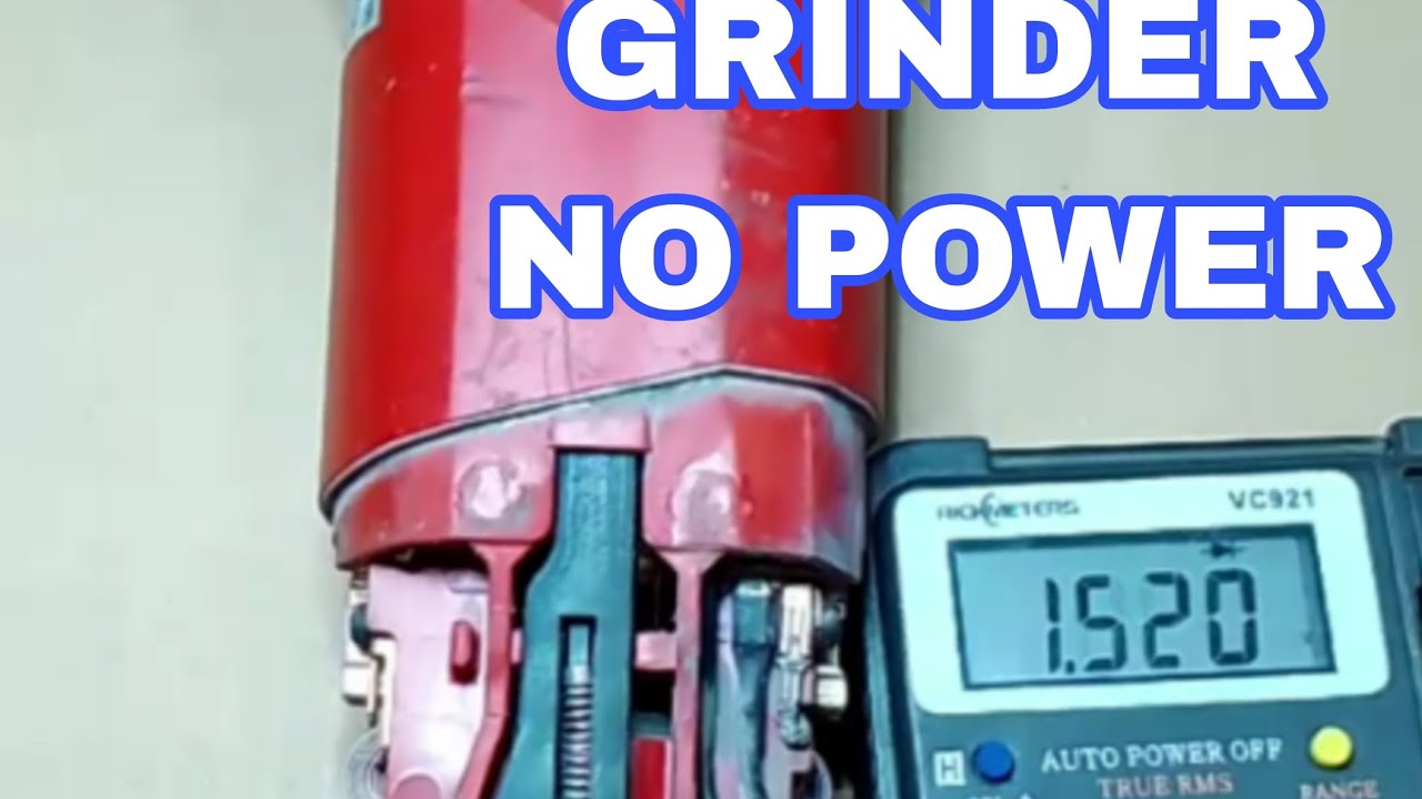 Hilti Angle Grinder No Power