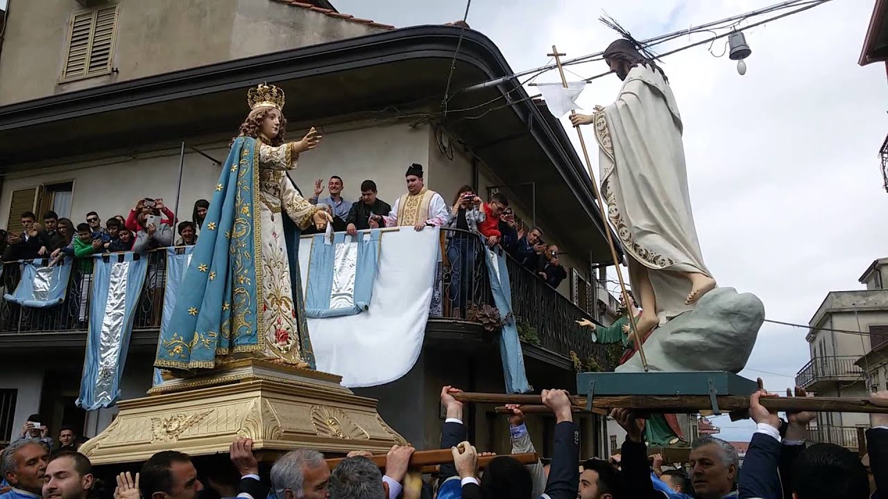 Pasqua di Risurrezione a Pannaconi (VV) . Video di Gerlando Carapezza