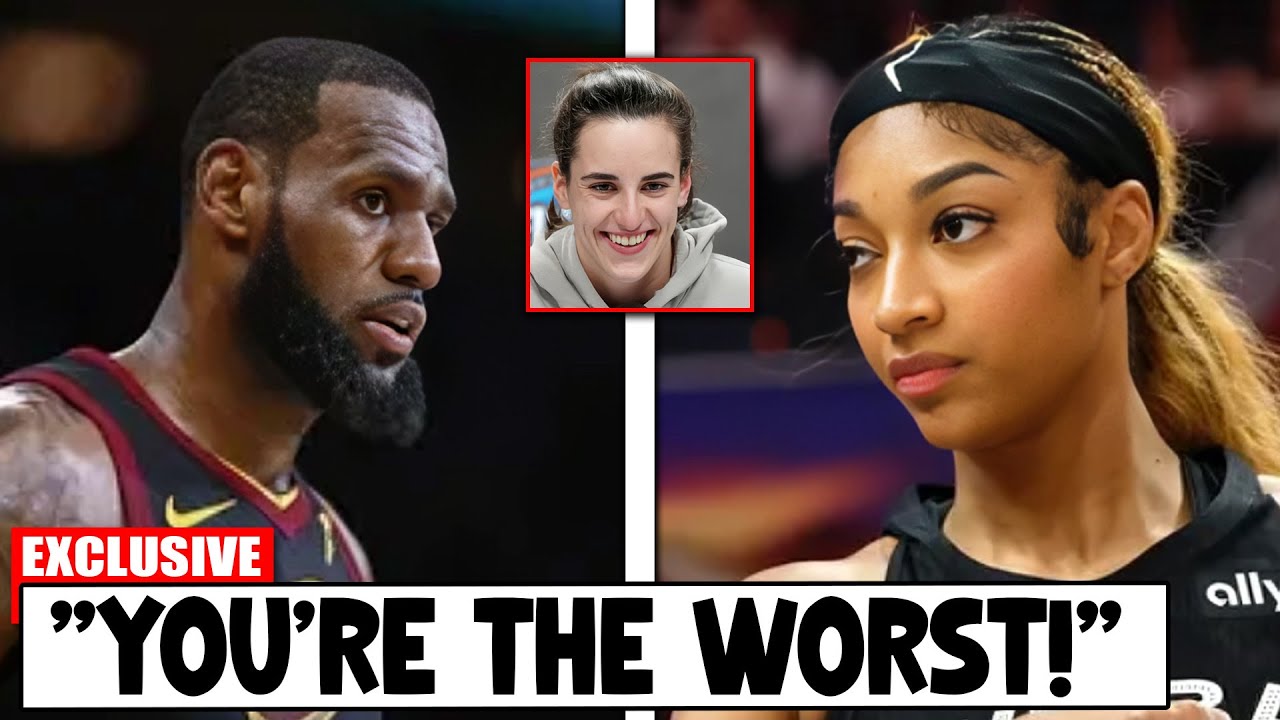 2 Min Ago: Angel Reese Explodes on LeBron James Over Caitlin Clark Support!
