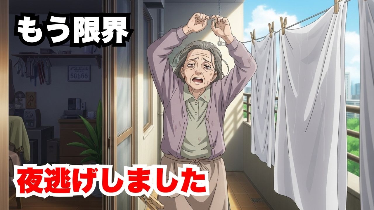 【絶縁】家事要員の私「もう限界」→夜逃げした結果、息子が号泣