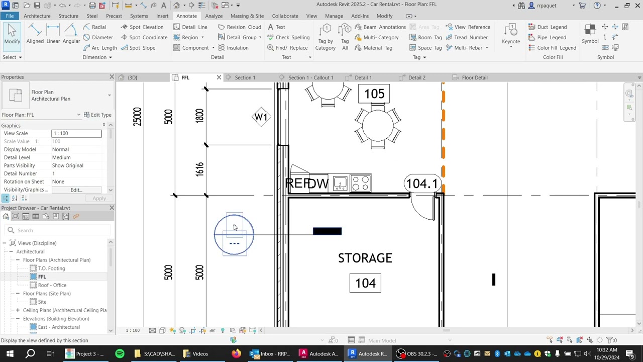 Details -  Drafting Views