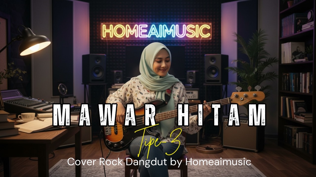 MAWAR HITAM - TIPE-X | ROCKDUT COVER VERSION | HOMEAIMUSIC