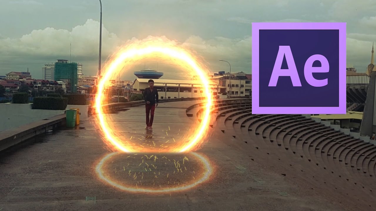 Adobe After Effects Beginner Tutorials - Doctor Strange Film Portal Effect