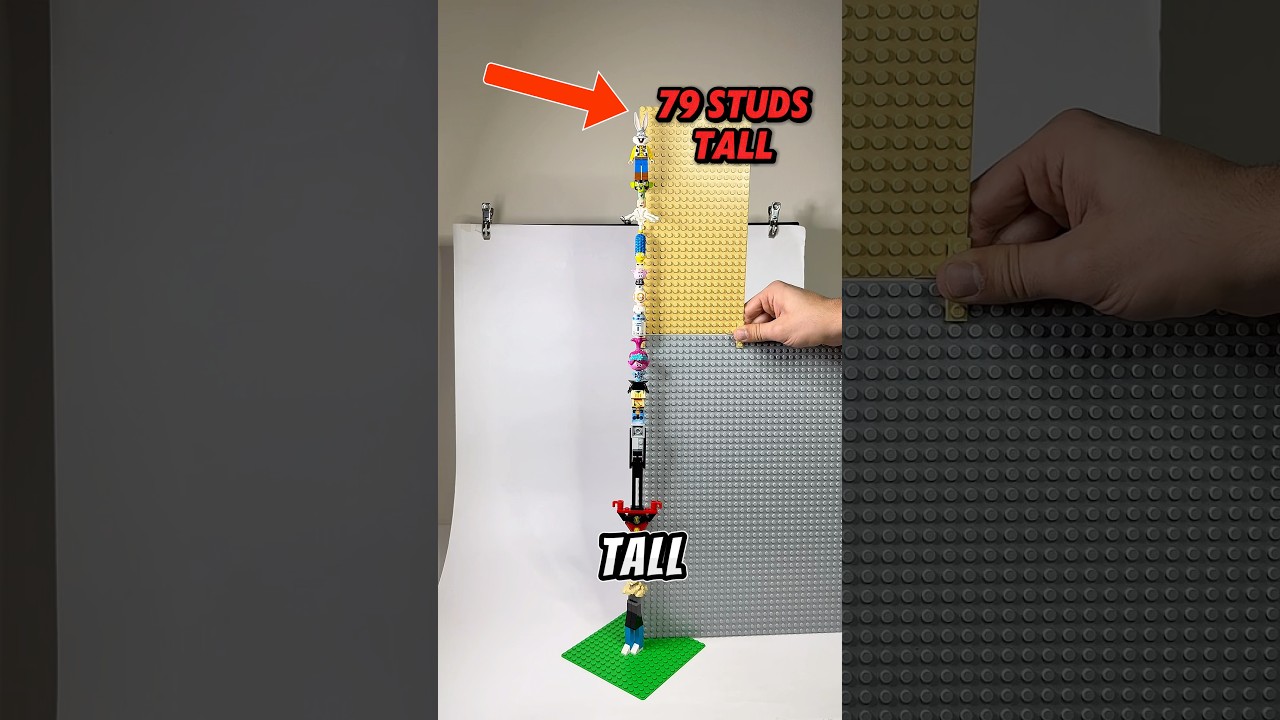 The Tallest LEGO Minifigure Just Got a Massive Upgrade&hellip; #lego #legos #shorts