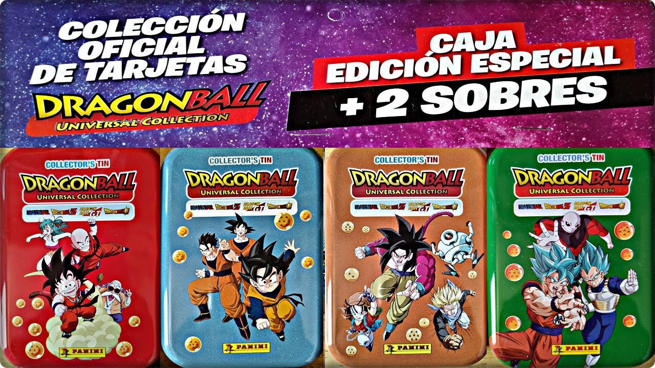 Dragon Ball Universal Collection - Unboxing de las cajas especiales l Panini
