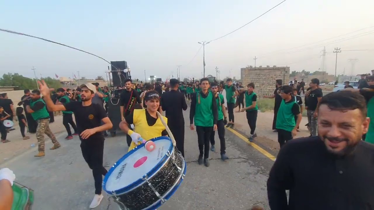 موكب بيت غزيل ..... ستعراض منطقة الصريفه....ثامن من محرم ...2022/7/8