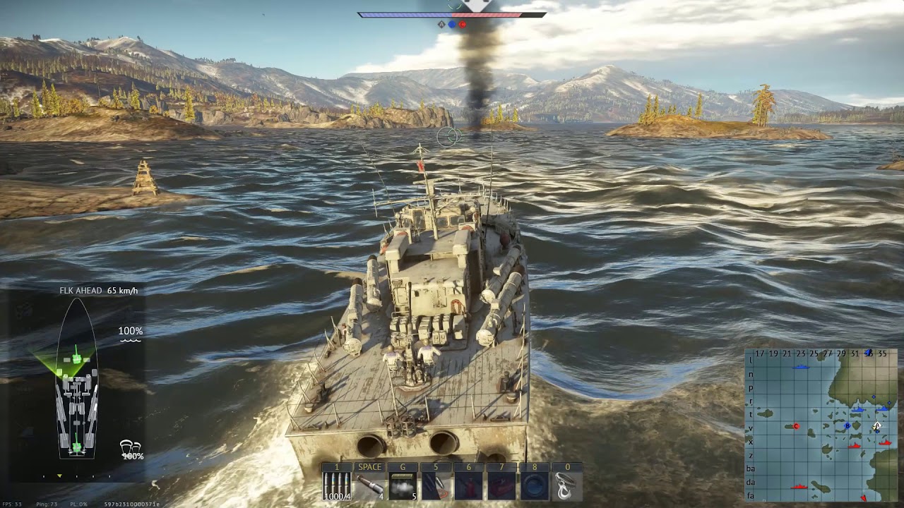 War thunder Naval Testing 2nd Dev Server- 1 PT-15: Shore Guard