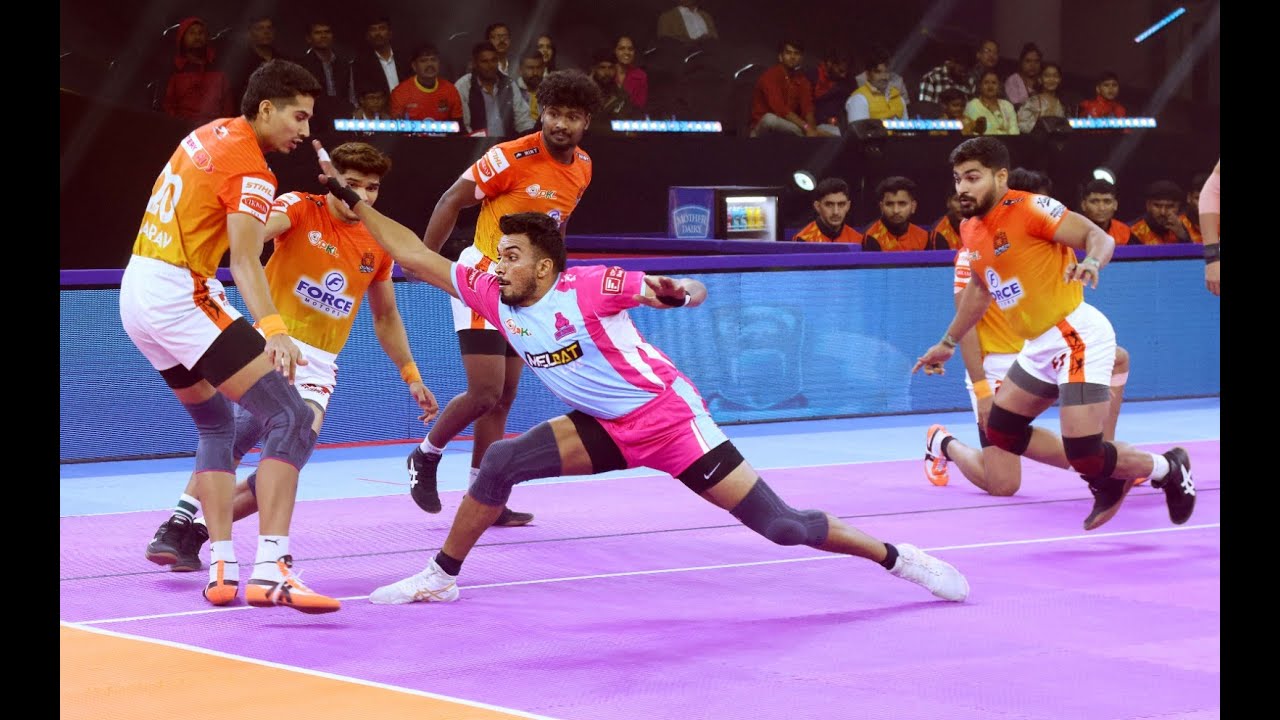 Jaipur Pink Panthers 37-23 Puneri Paltan | Match 75 Highlights | Pro Kabaddi League #ProKabaddi #PKL