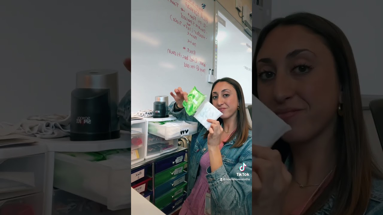 The reason I don&rsquo;t put period products in the bathroom anymore #teacher