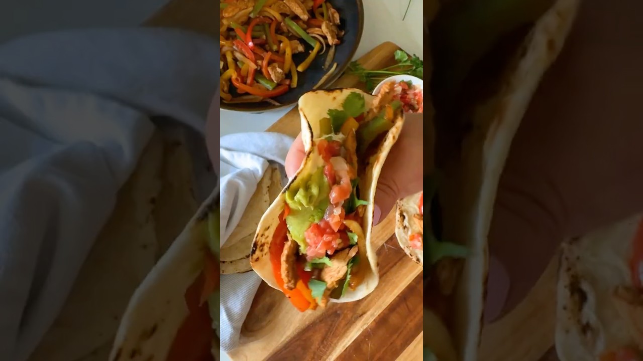 Easy Chicken Fajitas