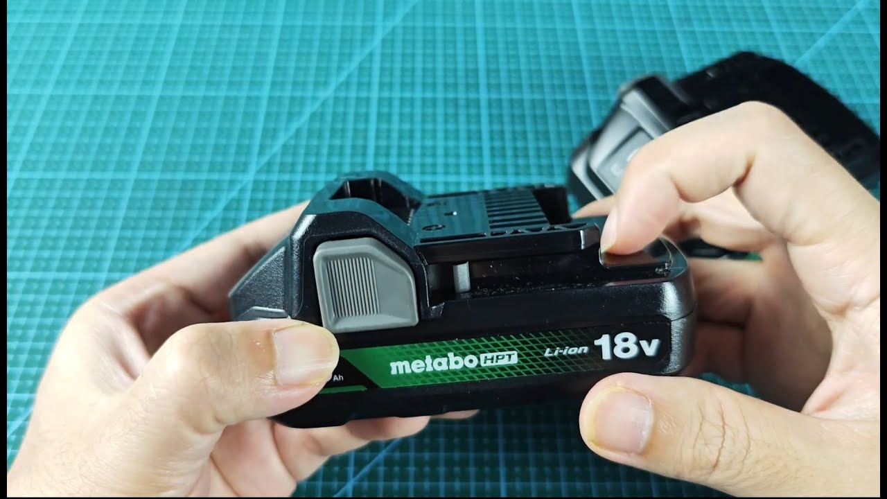 Metabo HPT Battery Not Charging - Flashing Red FAST
