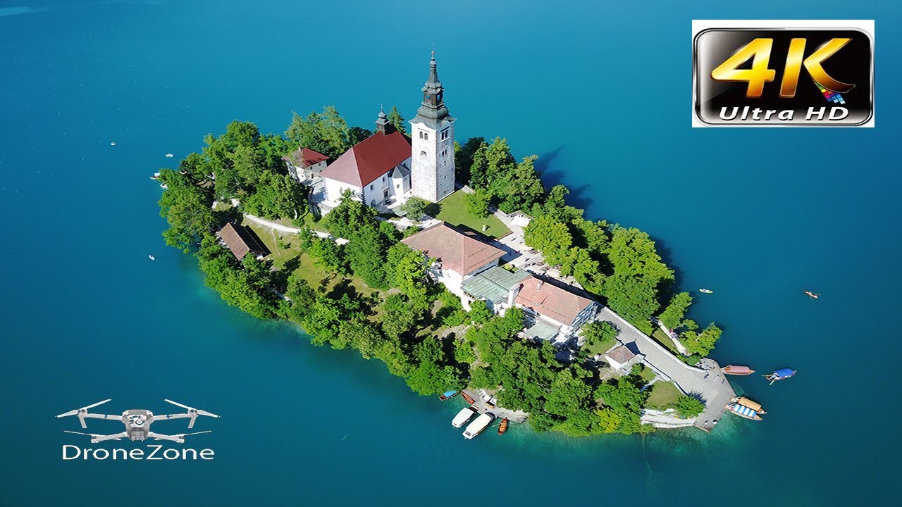 Lake Bled Slovenia 4K Drone reel