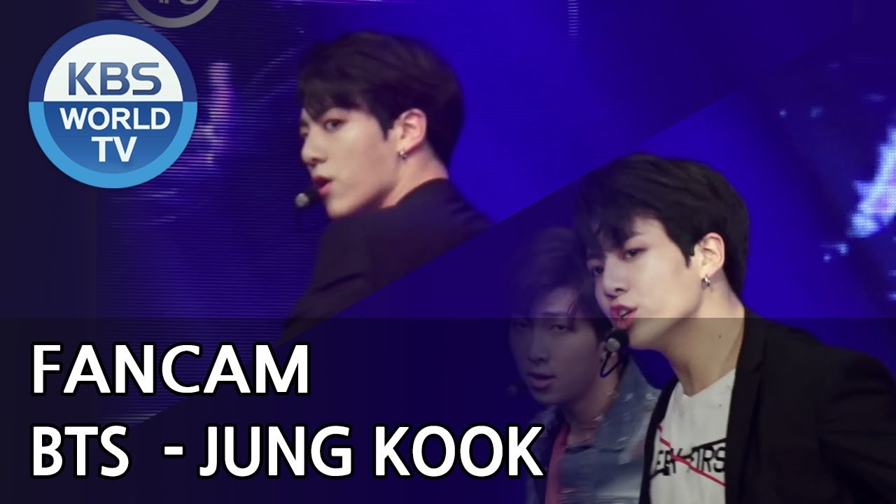 [FOCUSED] BTS's JUNGKOOK - Fake Love [Music Bank / 2018.06.08]