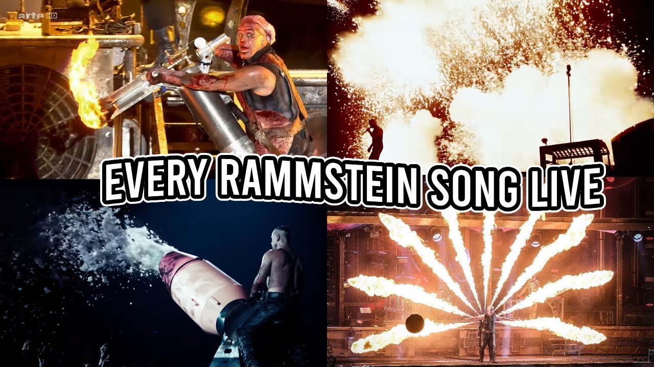 EVERY Rammstein song played Live