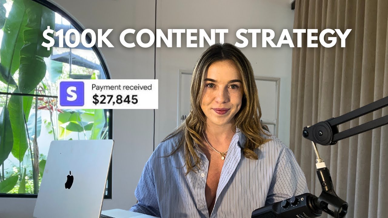 my exact $100k content strategy (copy me)