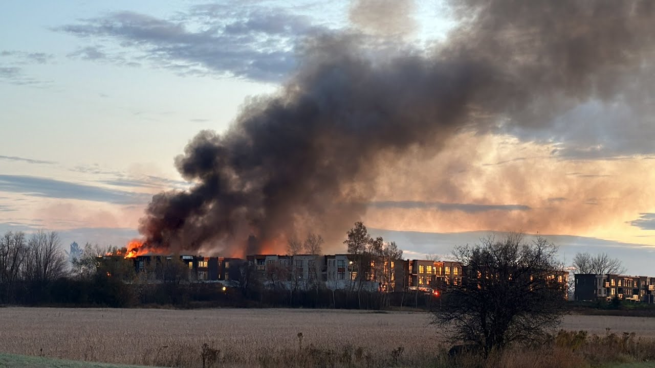 Fire destroys $1M aerial truck at Vaughan, Ontario construction site