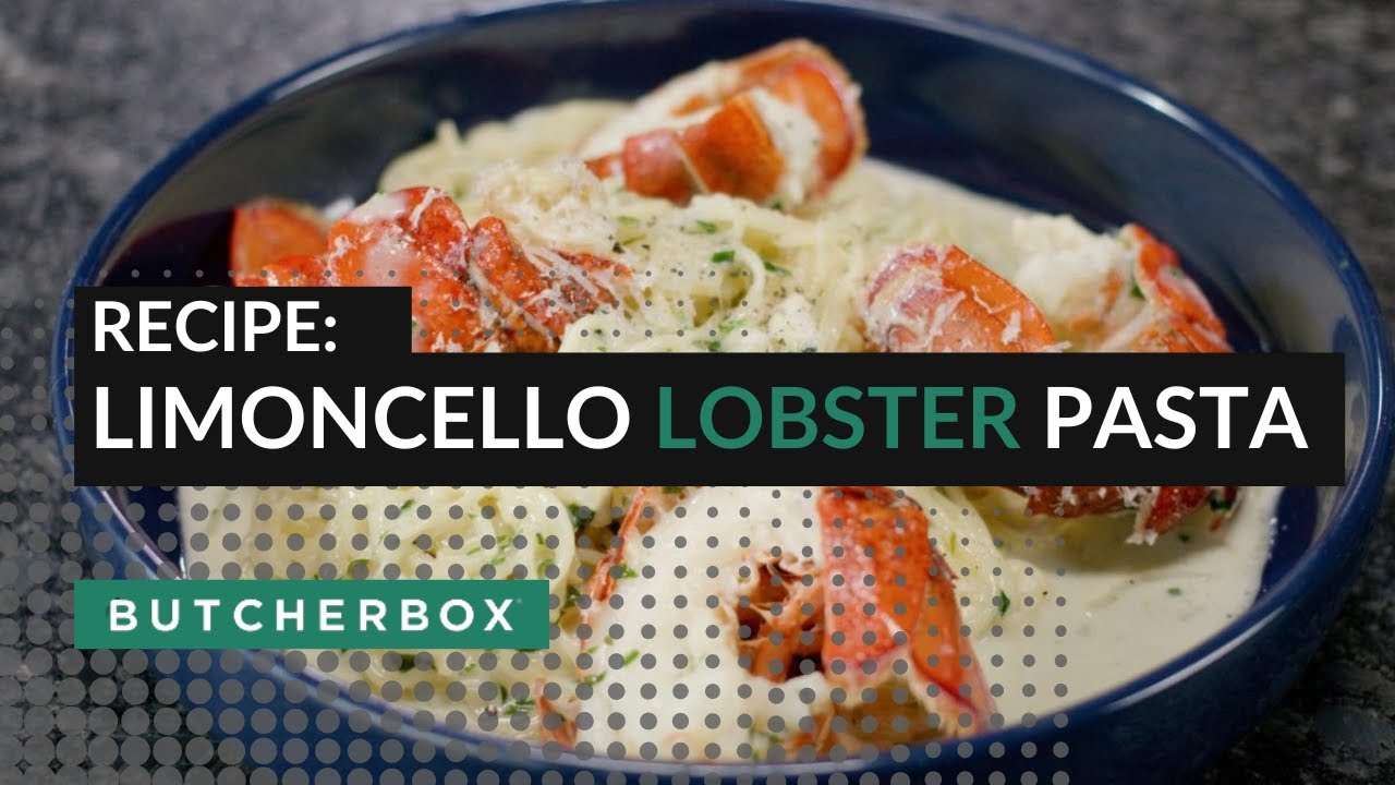 Brown Butter and Limoncello Lobster Pasta