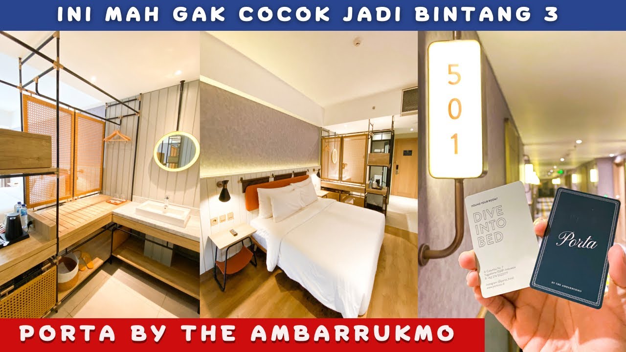 PORTA BY THE AMBARRUKMO YOGYAKARTA‼️Hotel Bintang 3 rasa Bintang 4, Rekomendasi Depepedia