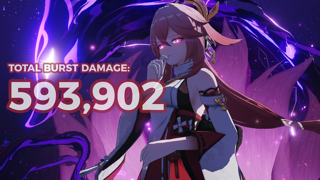 YAE MIKO C0 | KAGURA R1 - Burst Nuke Showcase