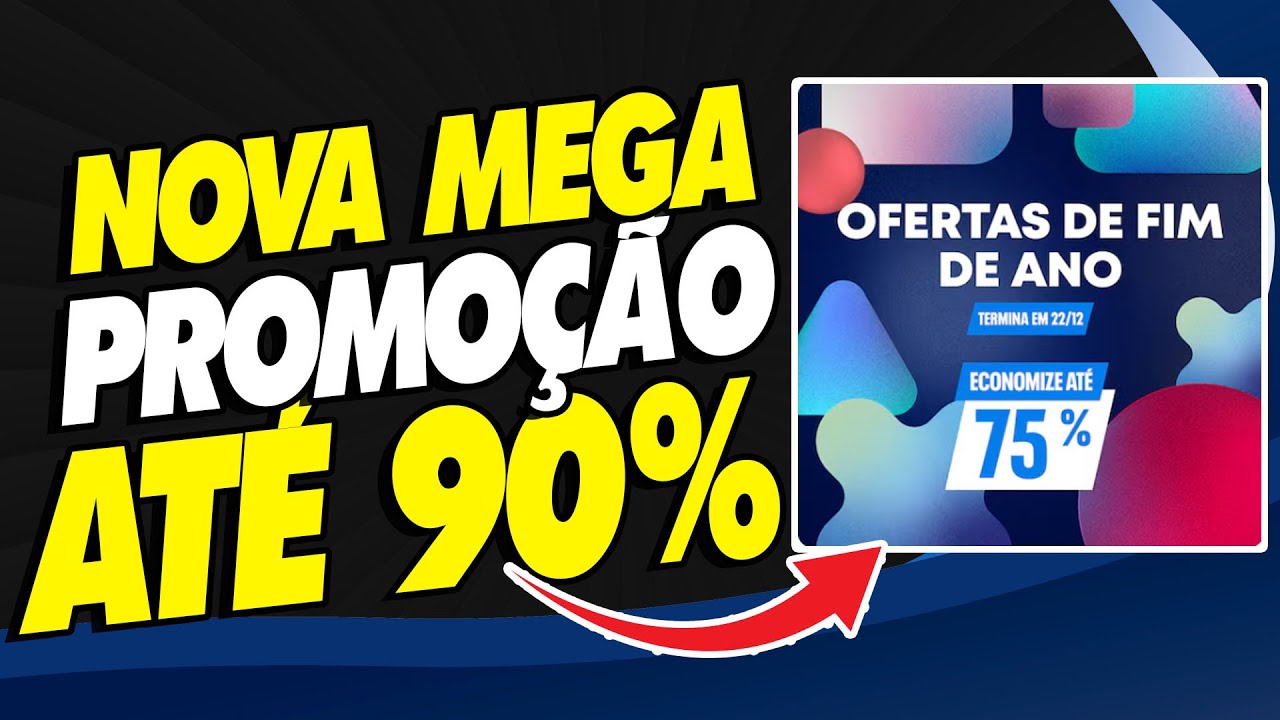 CORRE! NOVA MEGA PROMO&Ccedil;&Atilde;O AT&Eacute; 90% DE DESCONTO AGORA NO PS4 E PS5!
